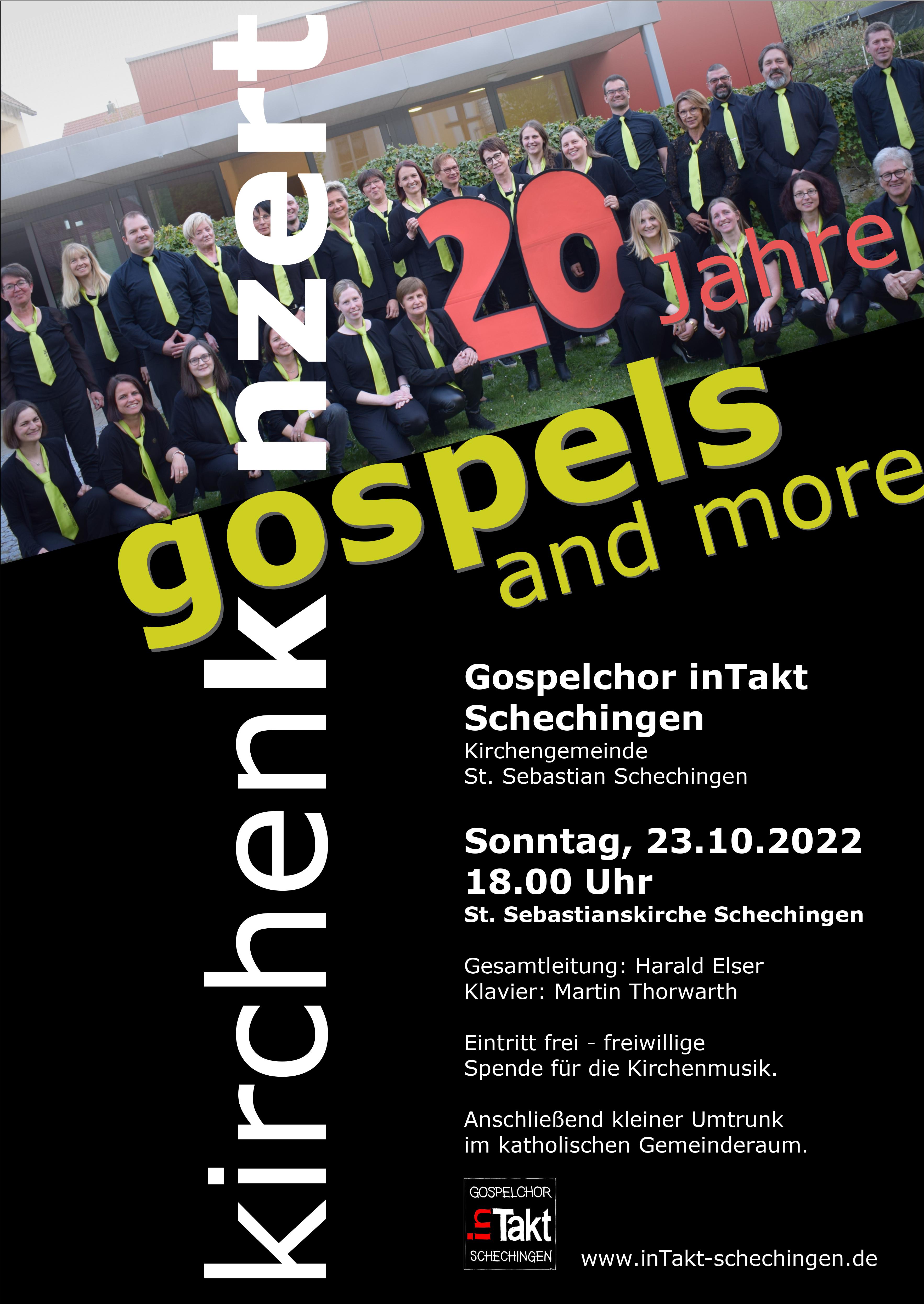 Plakat Kirchenkonzert 2022